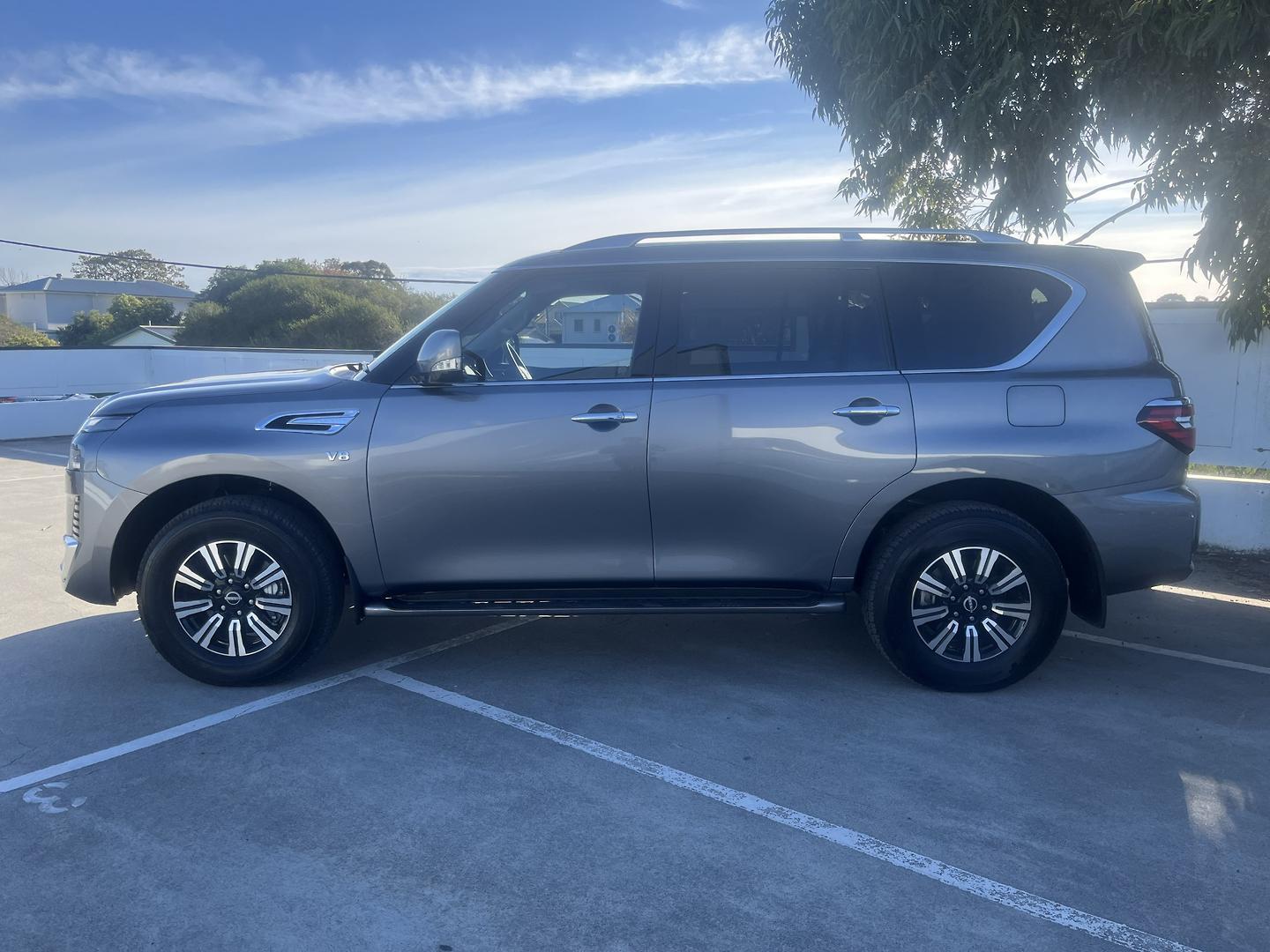 2025 Nissan Patrol Ti-L in Grey