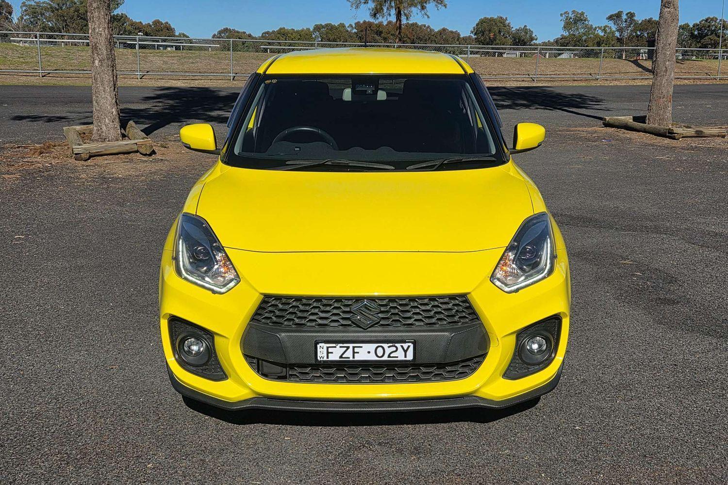2018 Suzuki Swift Sport in Champion Yellow