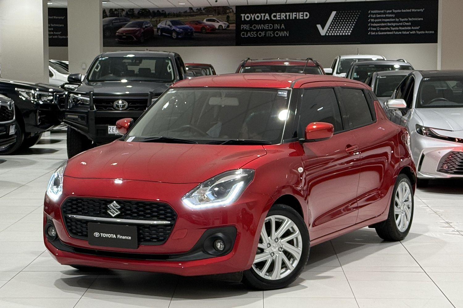 2022 Suzuki Swift Sport in Red