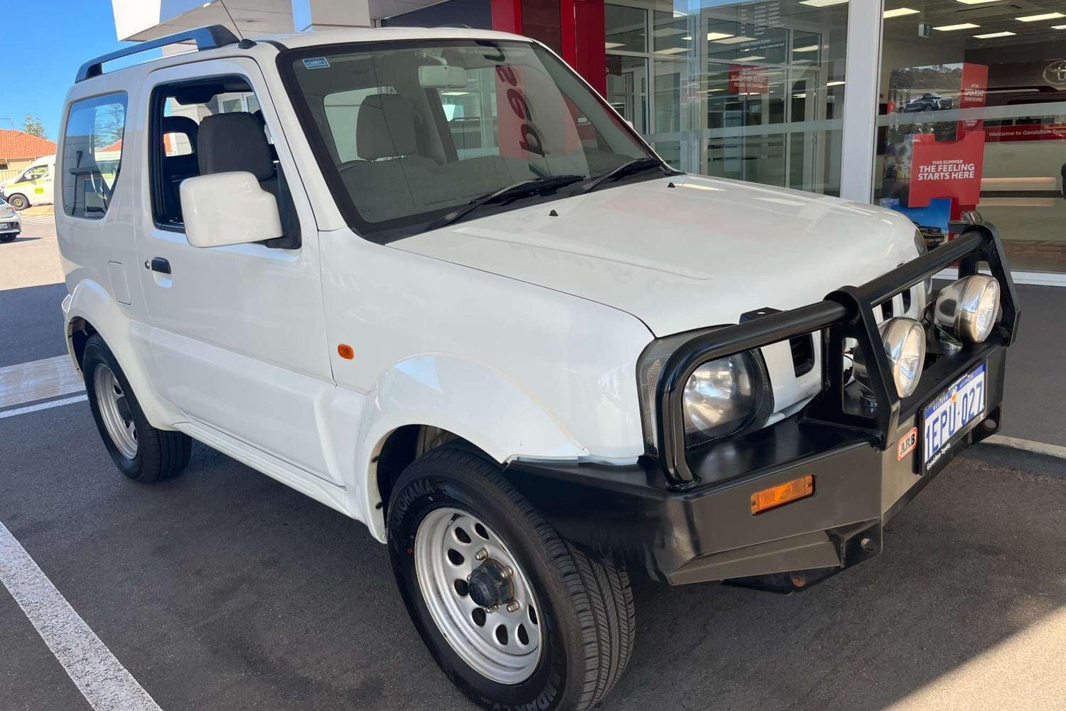 2010 Suzuki Jimny Sierra in White