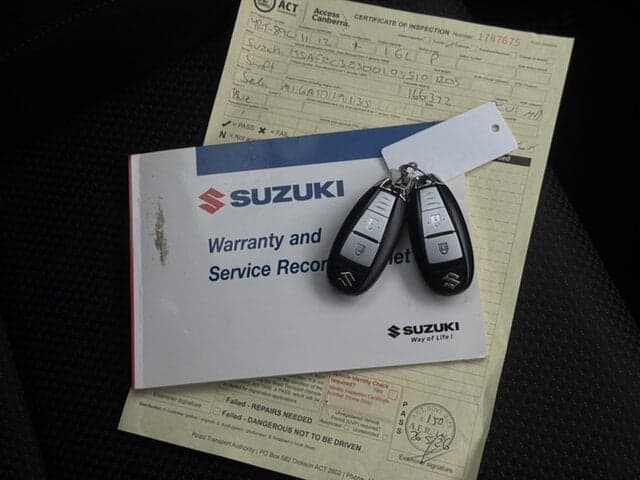 2012 Suzuki Swift Sport in Blue