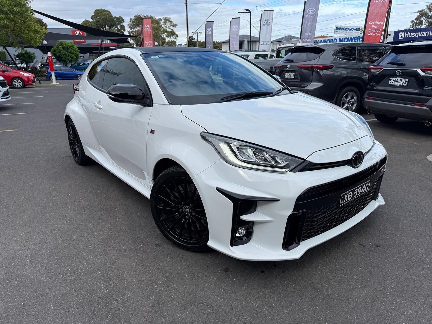 2020 Toyota Yaris GR in White