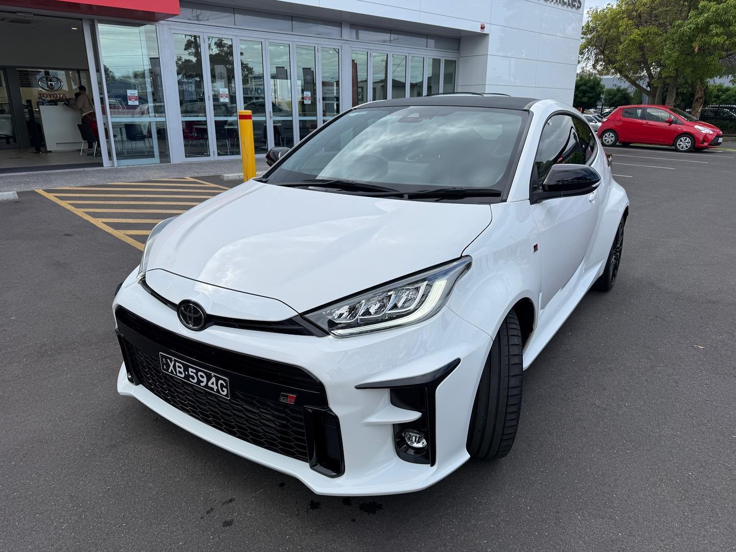 2020 Toyota Yaris GR in White