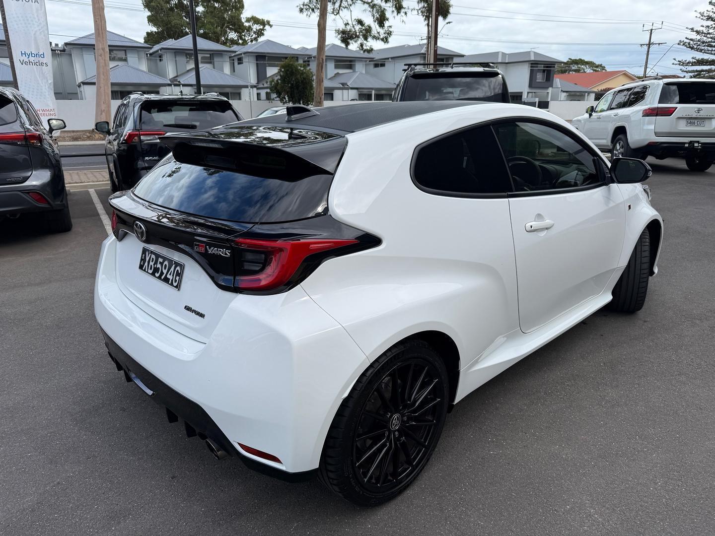 2020 Toyota Yaris GR in White