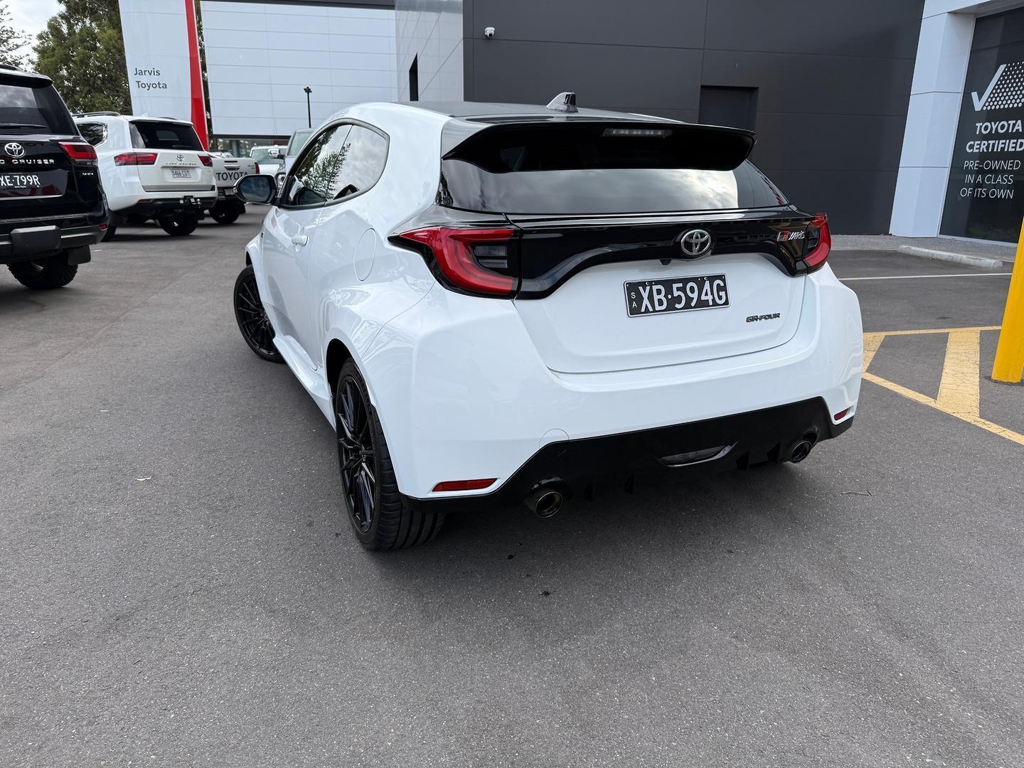 2020 Toyota Yaris GR in White
