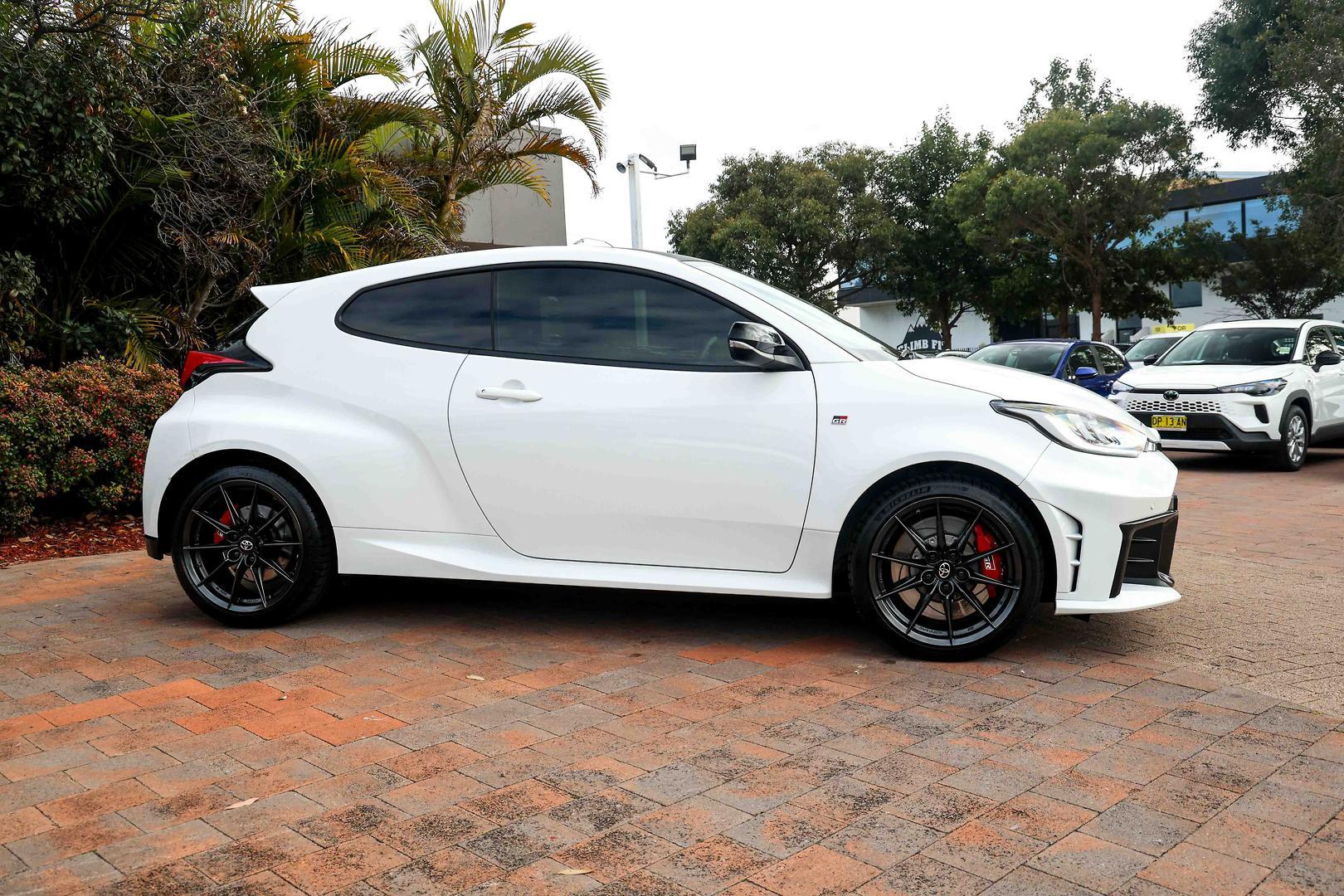 2024 Toyota Yaris GTS in White