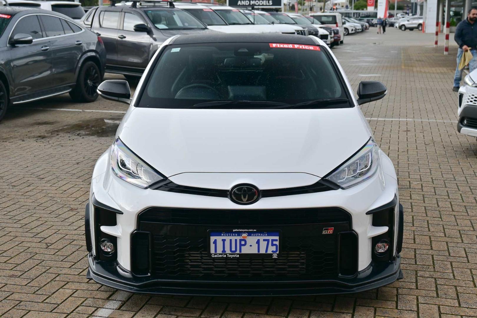 2020 Toyota Yaris GR in White