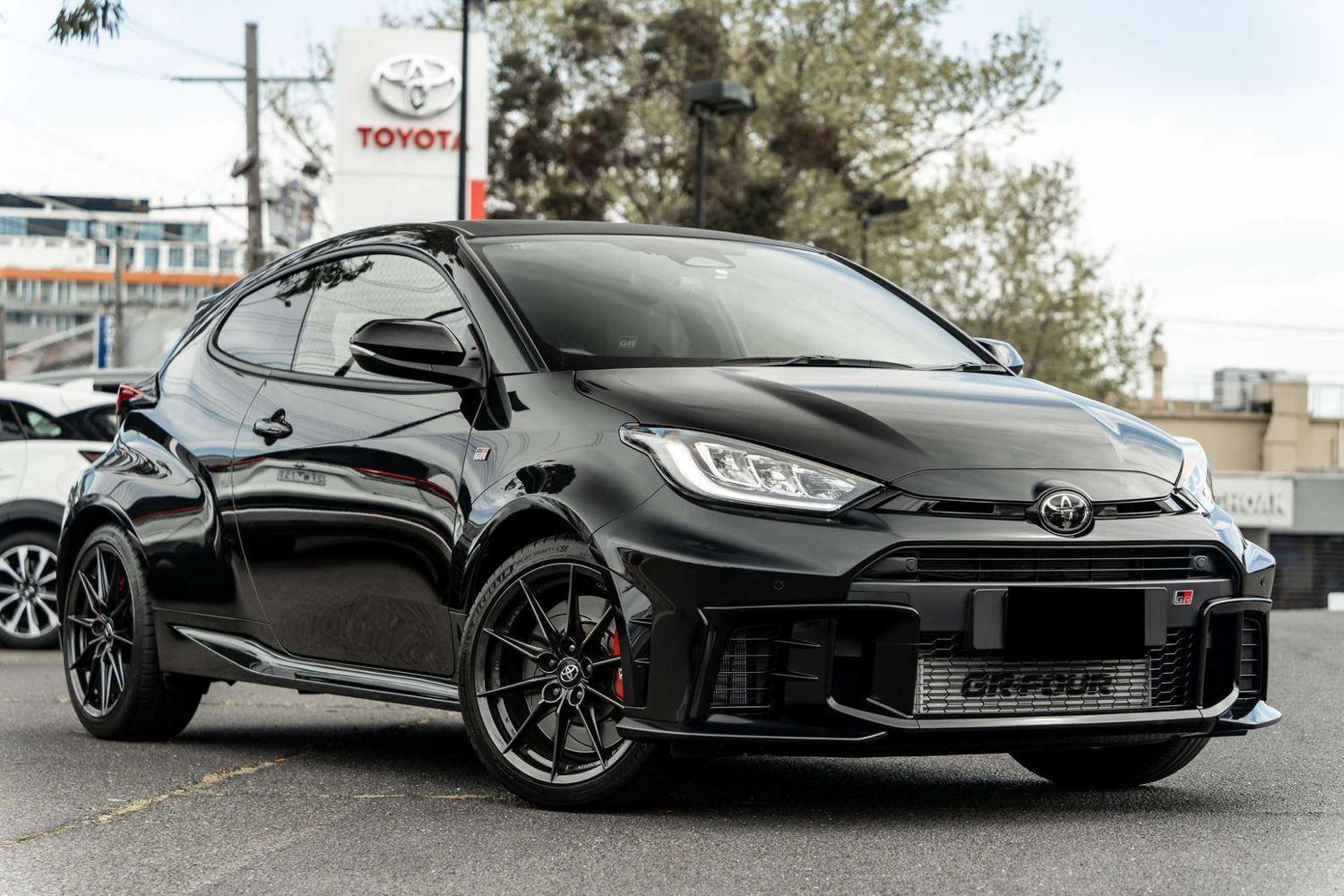 2025 Toyota Yaris GTS in Black