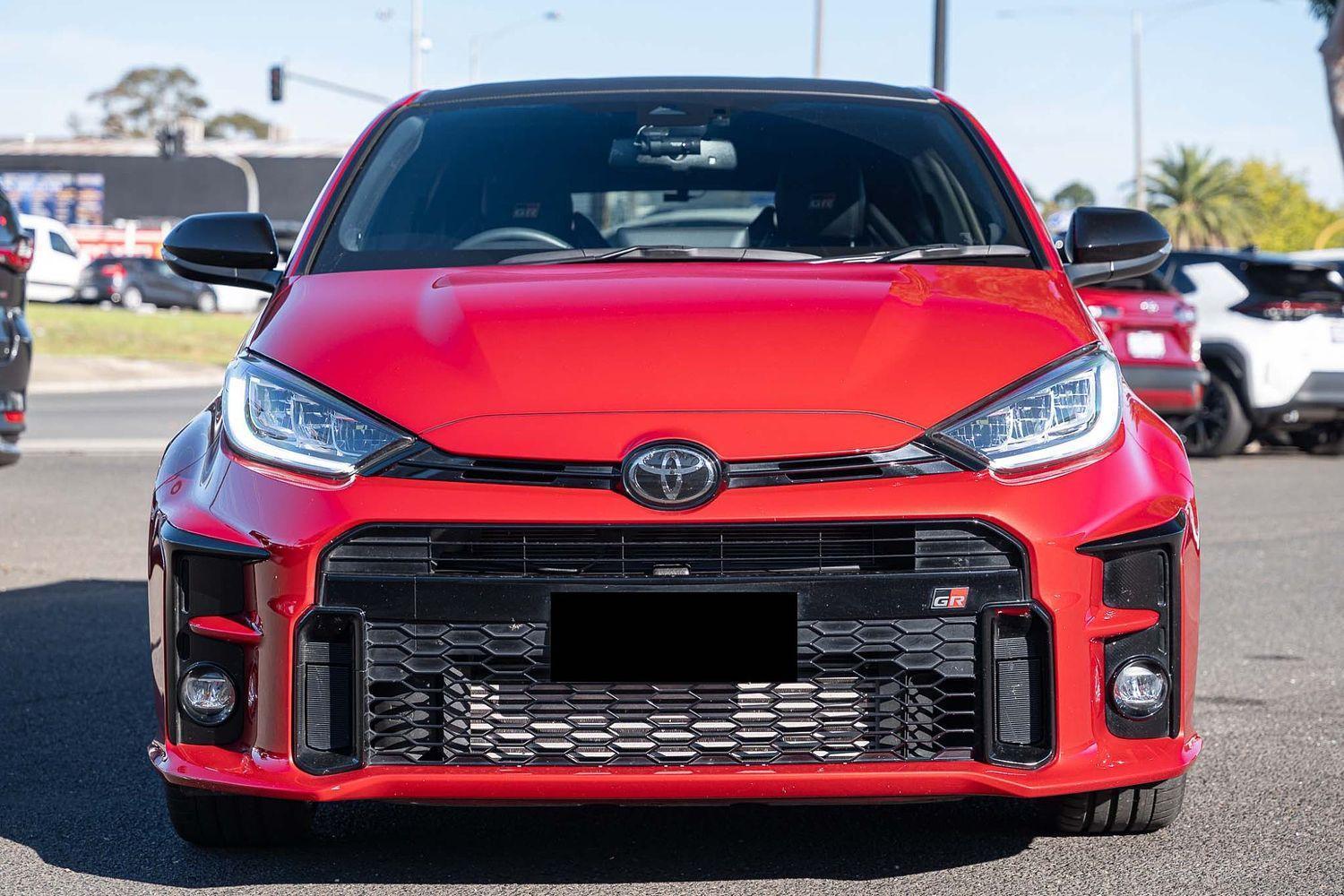 2021 Toyota Yaris GR in Red