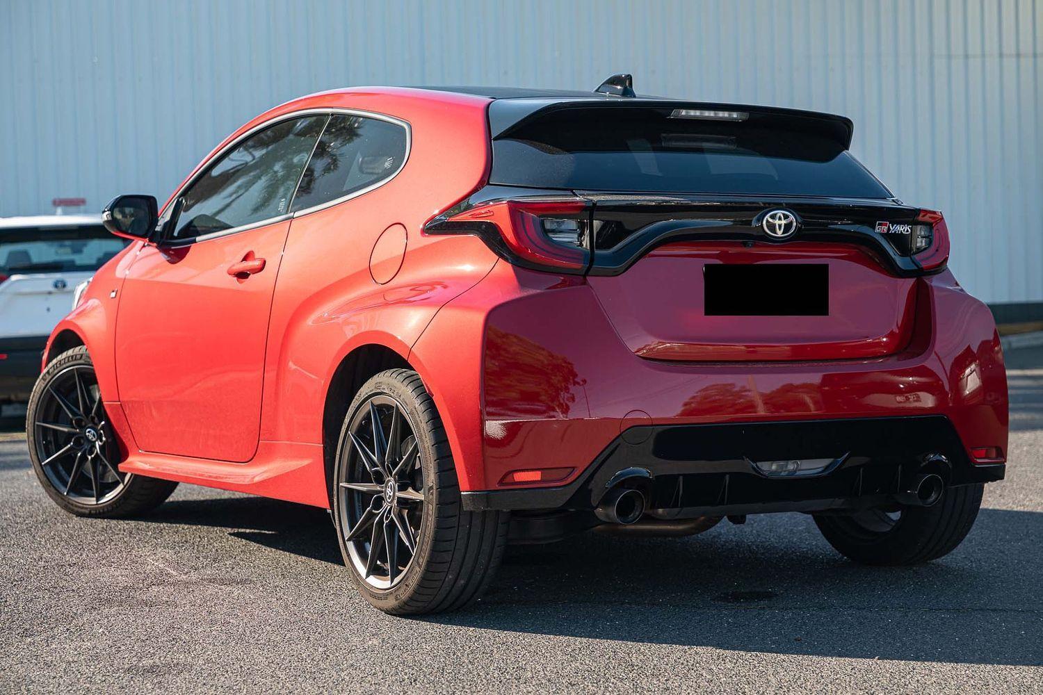 2021 Toyota Yaris GR in Red
