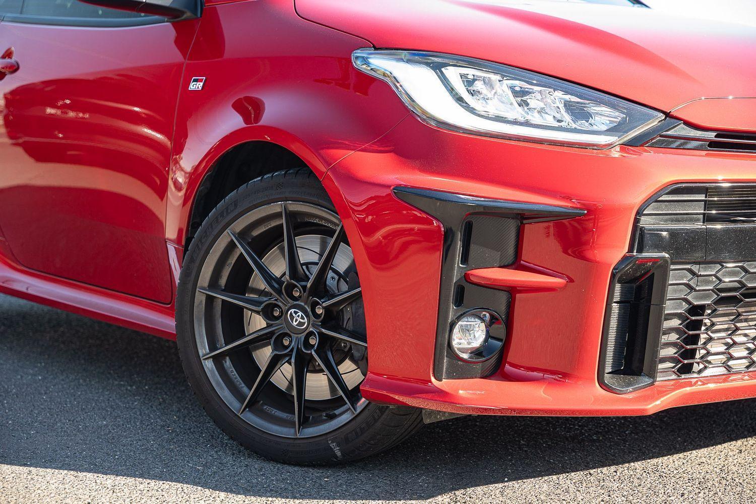 2021 Toyota Yaris GR in Red