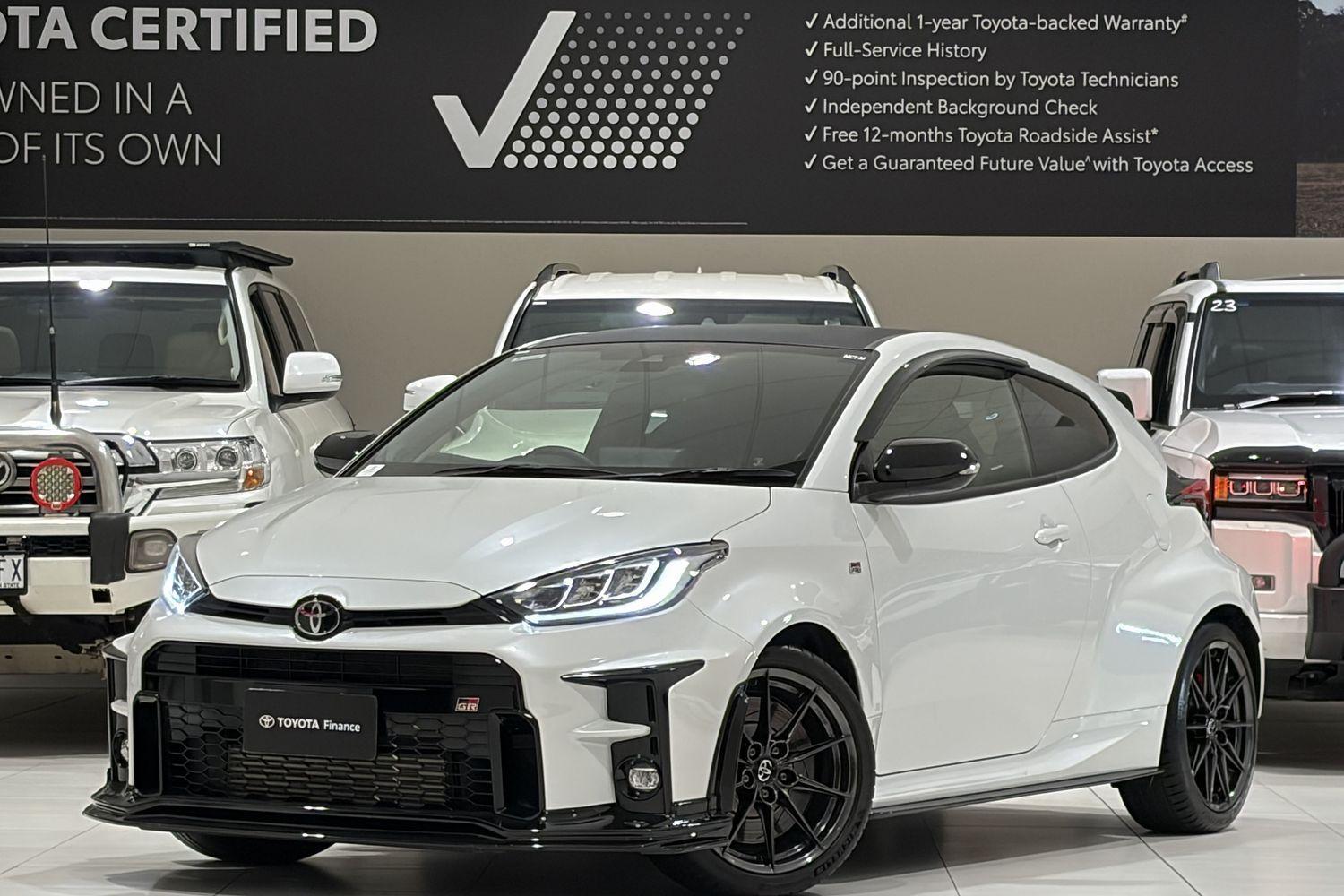 2021 Toyota Yaris GR in White