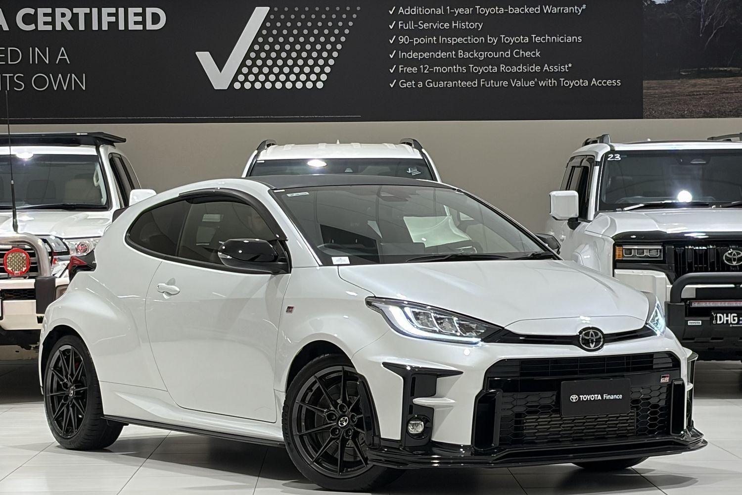 2021 Toyota Yaris GR in White