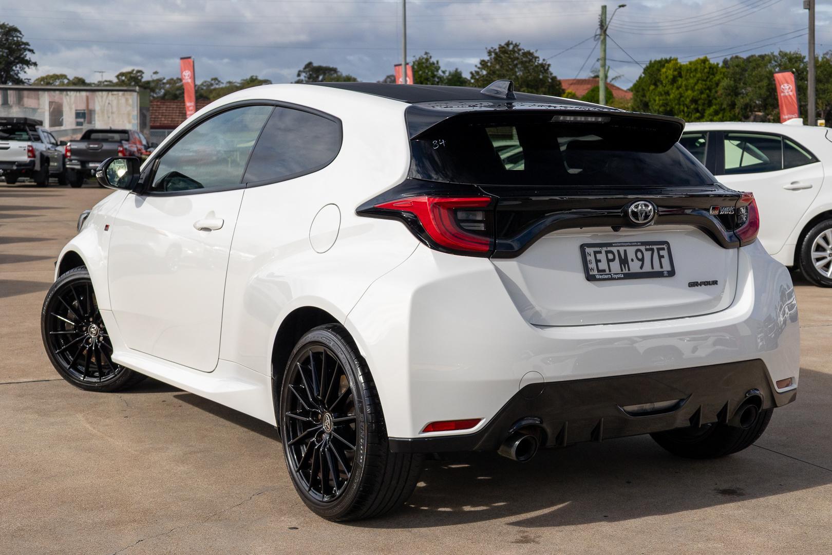 2021 Toyota Yaris GR in White