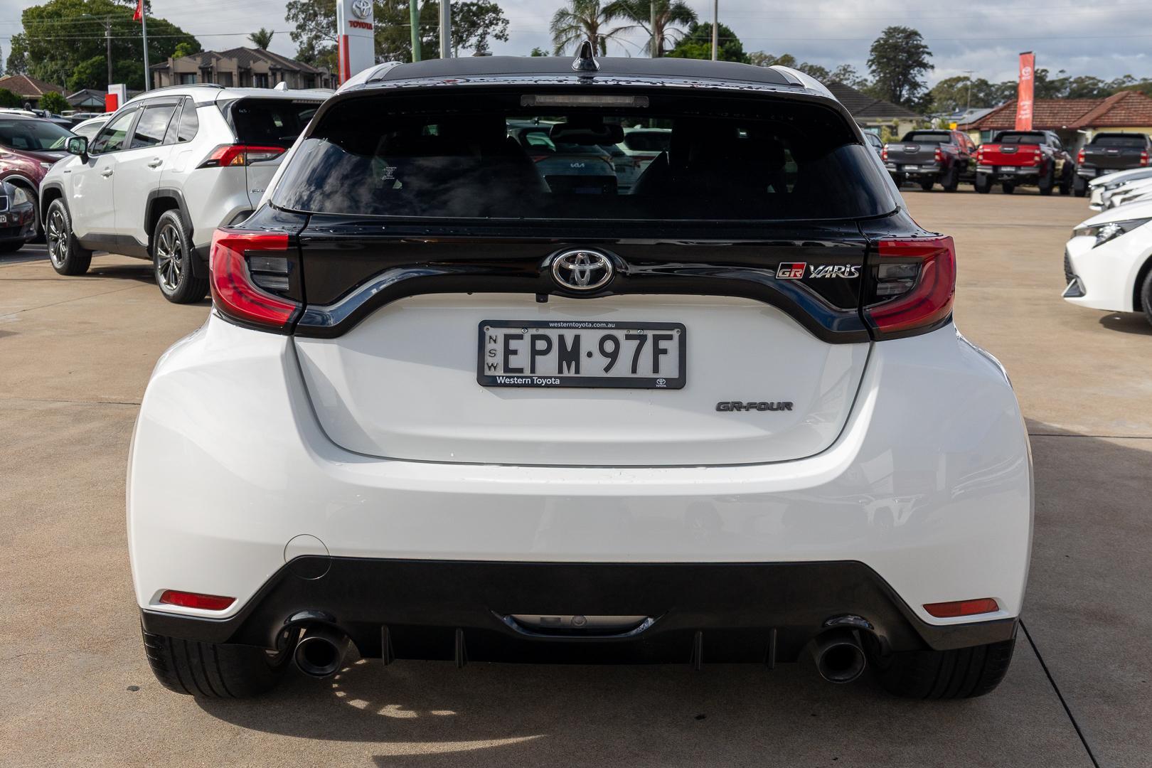 2021 Toyota Yaris GR in White