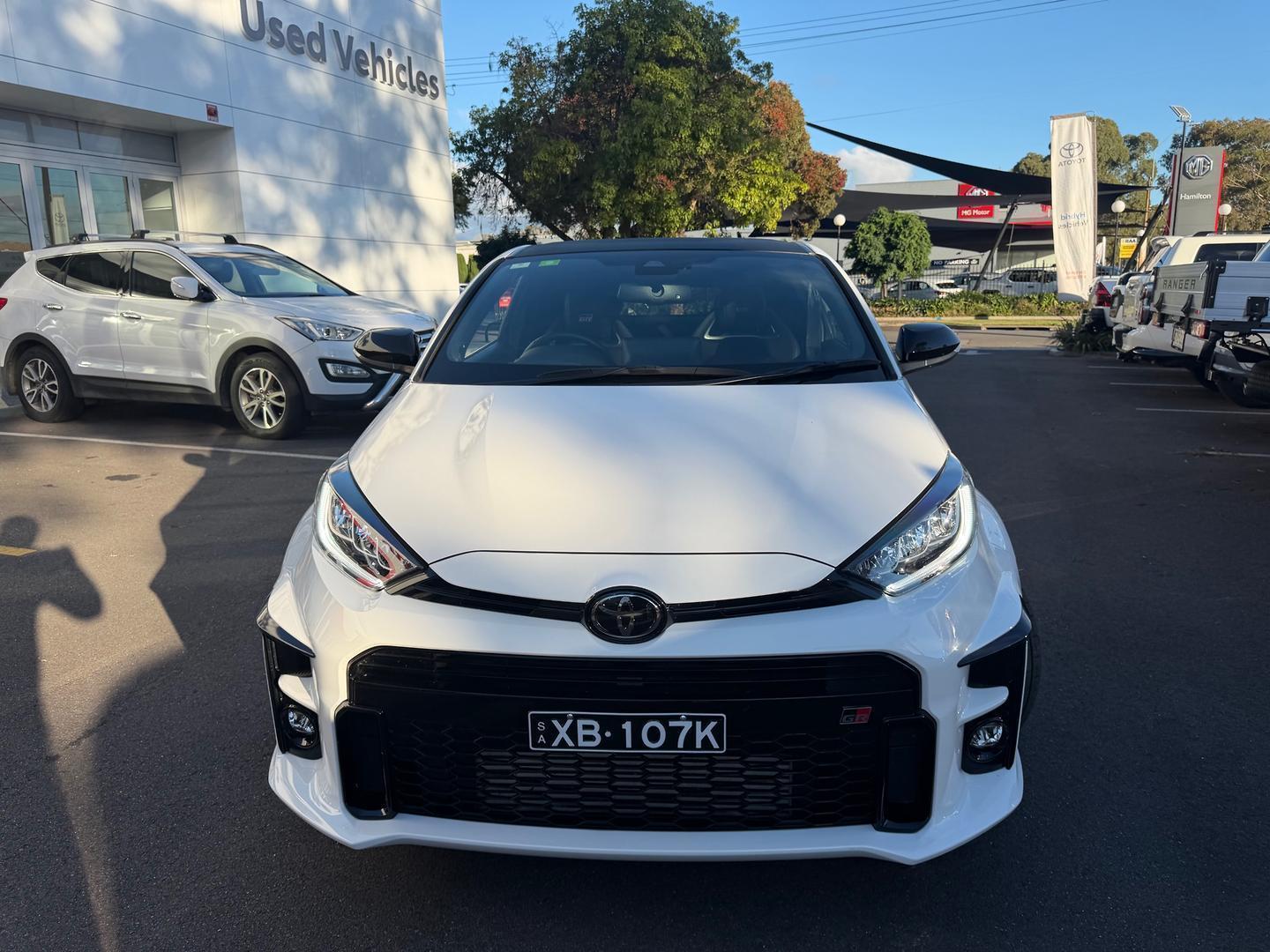 2021 Toyota Yaris GR in White