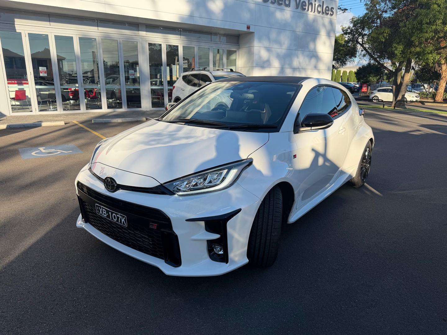 2021 Toyota Yaris GR in White
