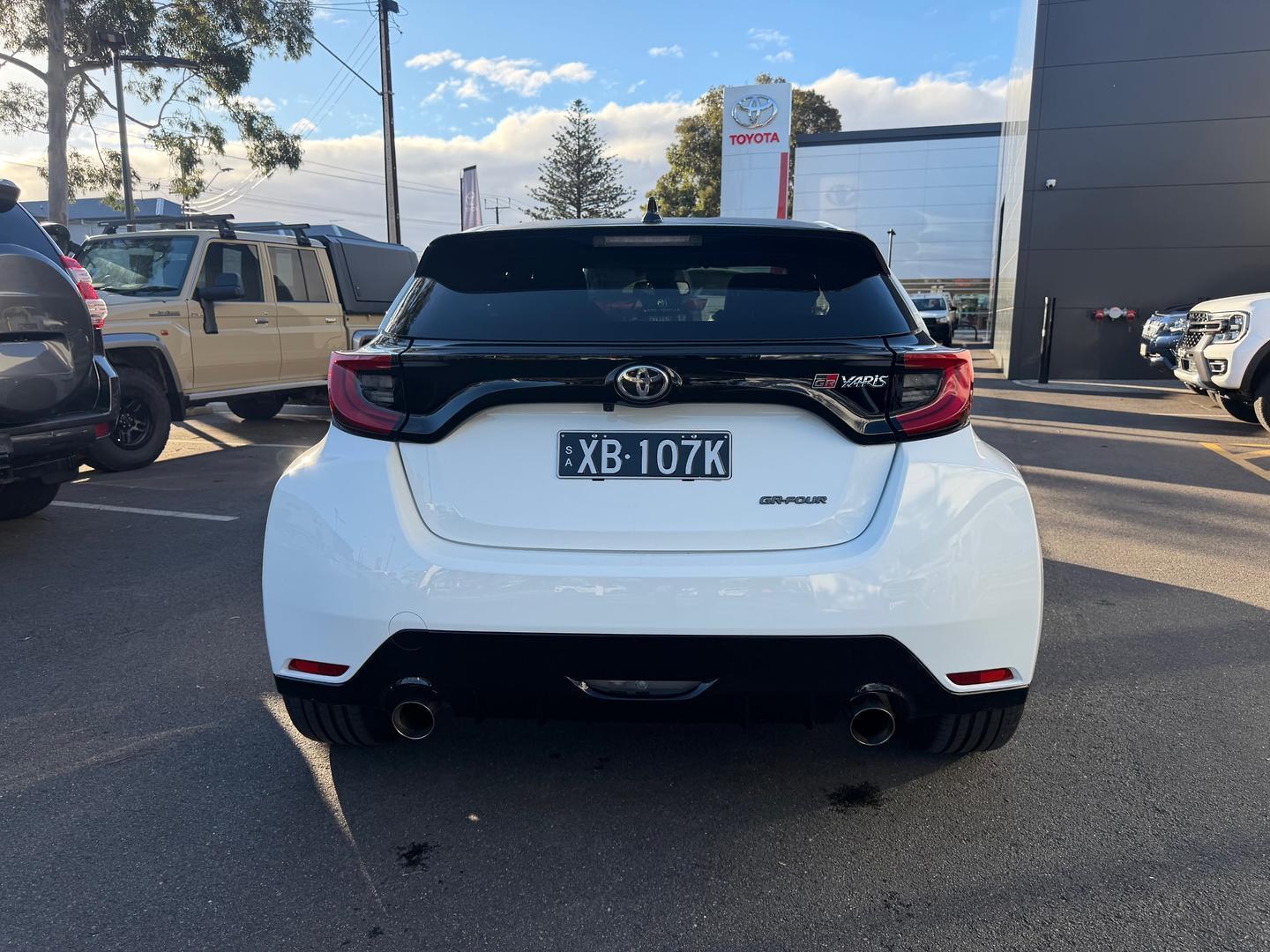 2021 Toyota Yaris GR in White