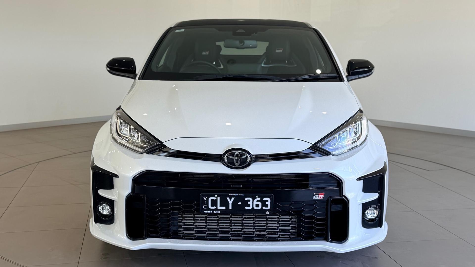 2023 Toyota Yaris GR in White