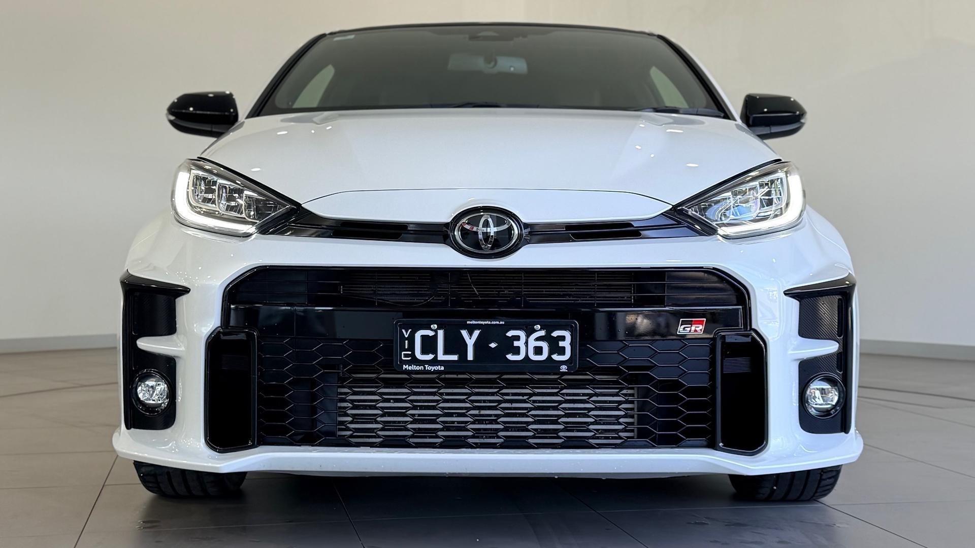 2023 Toyota Yaris GR in White