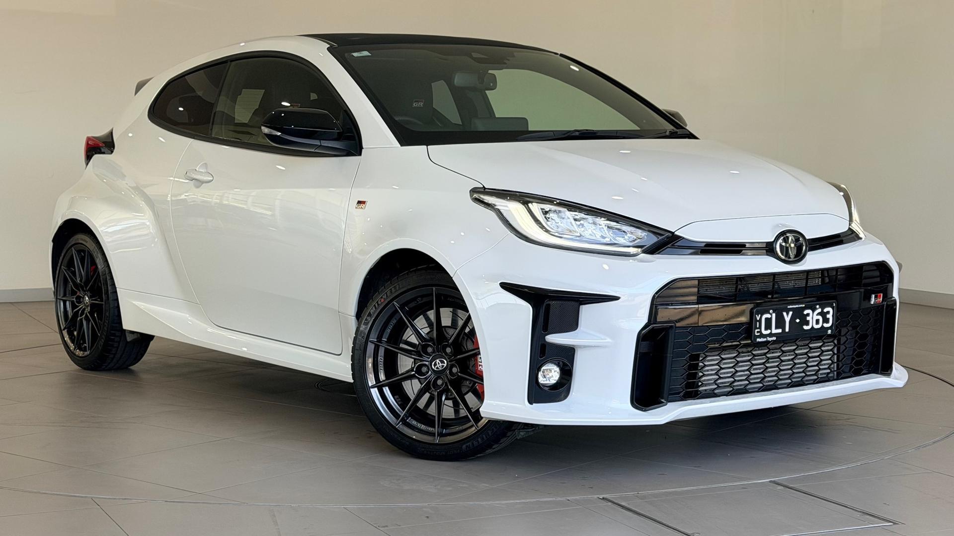 2023 Toyota Yaris GR in White