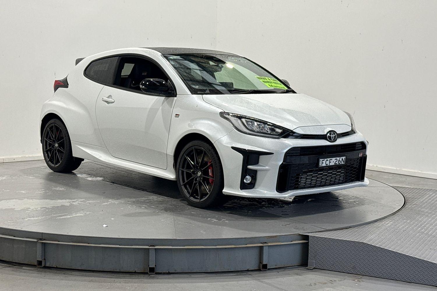 2023 Toyota Yaris GR in White