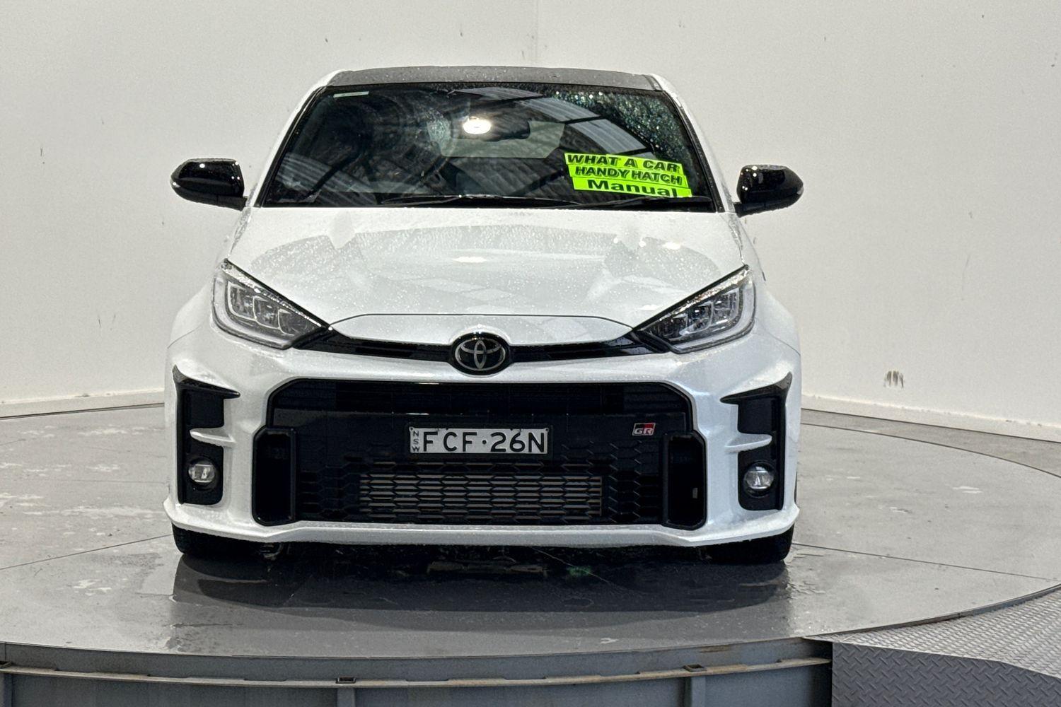 2023 Toyota Yaris GR in White