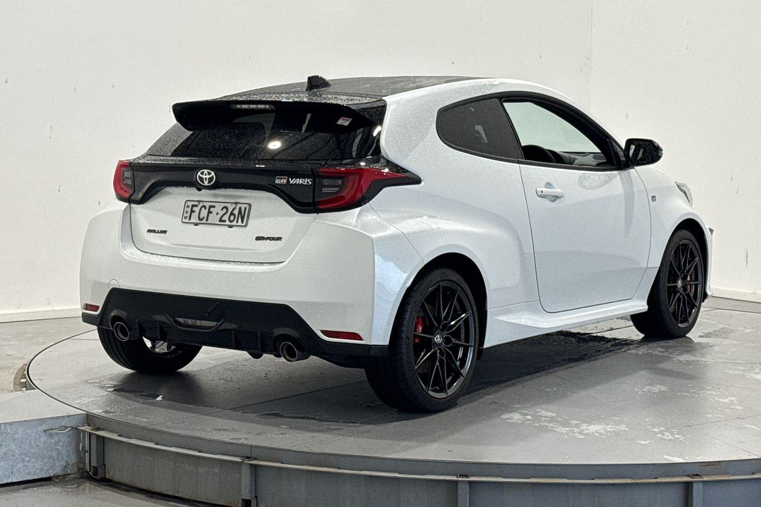 2023 Toyota Yaris GR in White