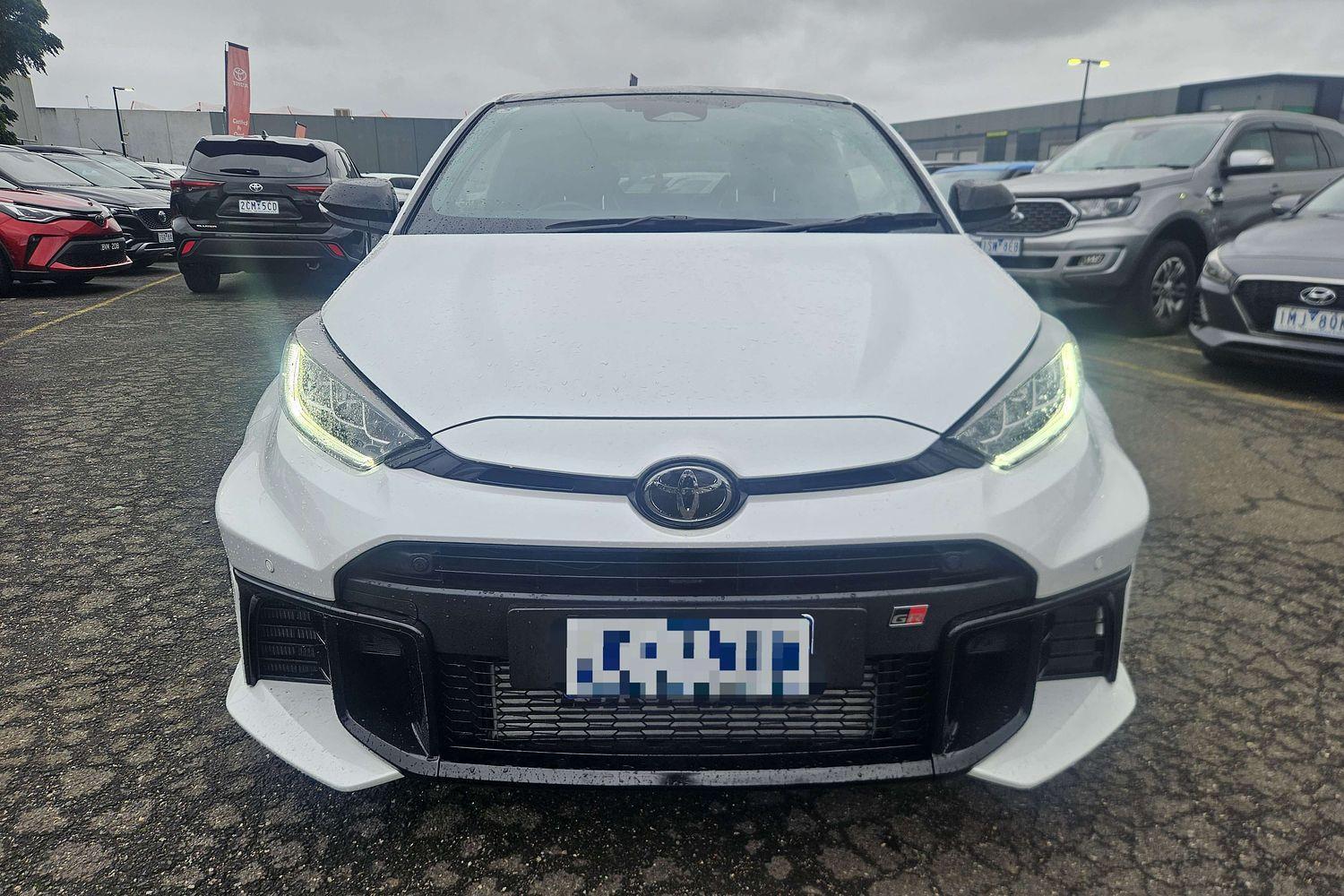 2025 Toyota Yaris GTS in White