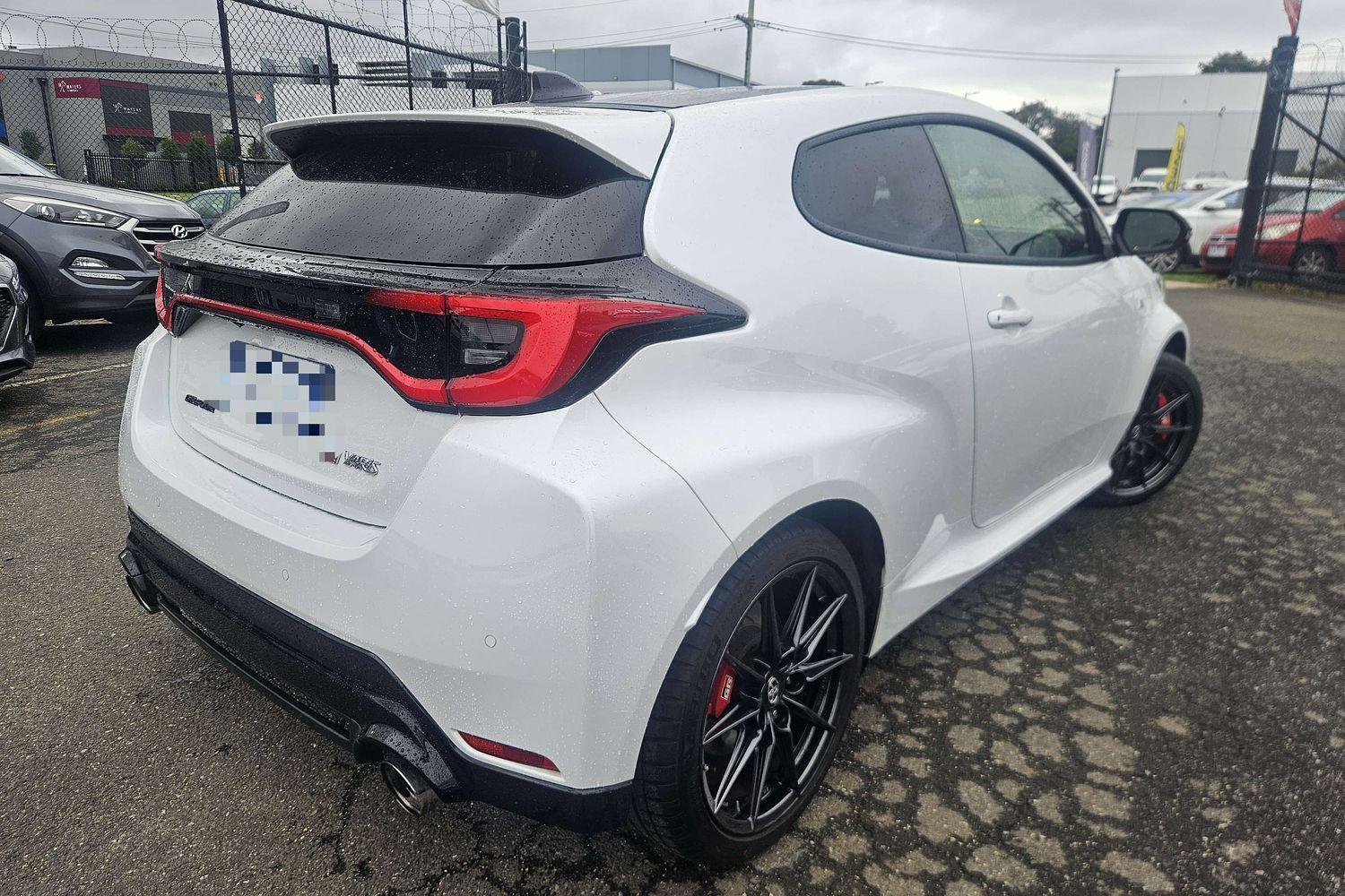 2025 Toyota Yaris GTS in White