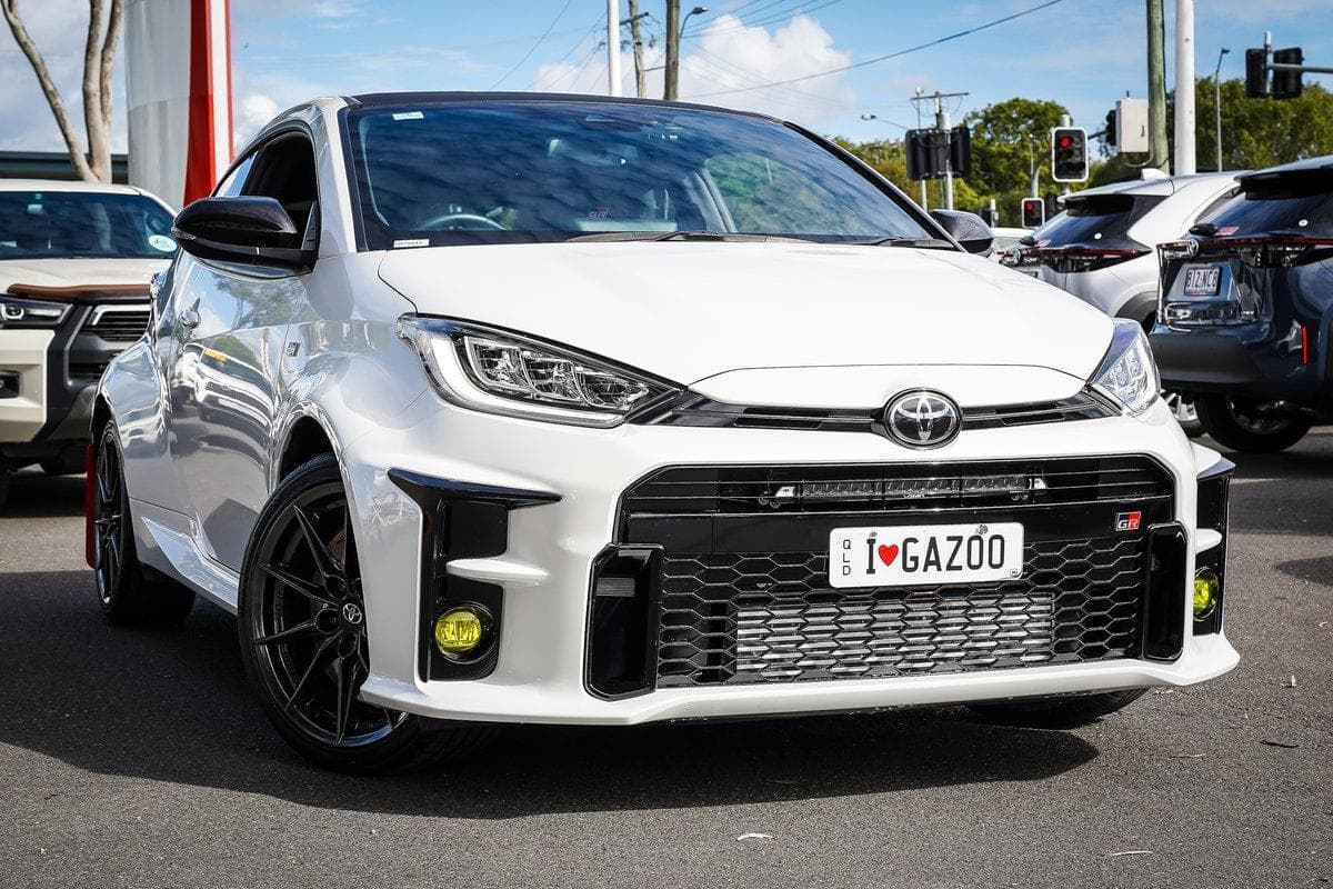 2024 Toyota Yaris GR in White
