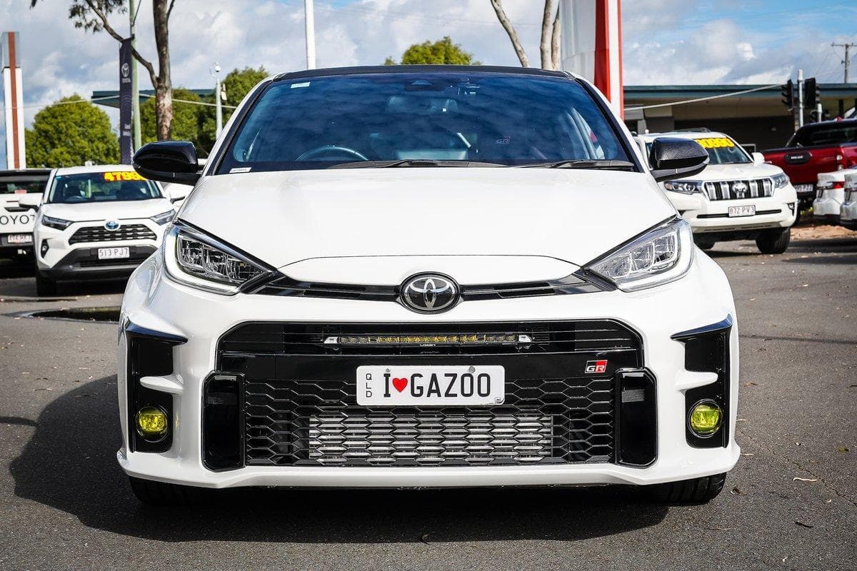 2024 Toyota Yaris GR in White