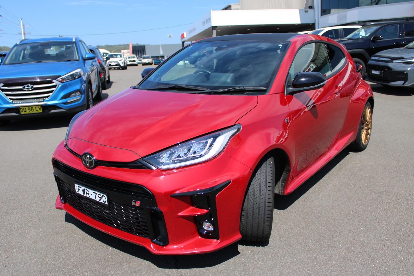 2020 Toyota Yaris GR in Red