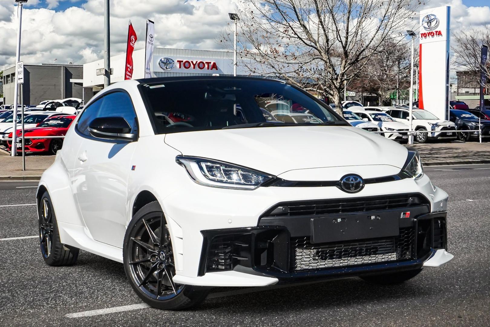 2025 Toyota Yaris GTS in White
