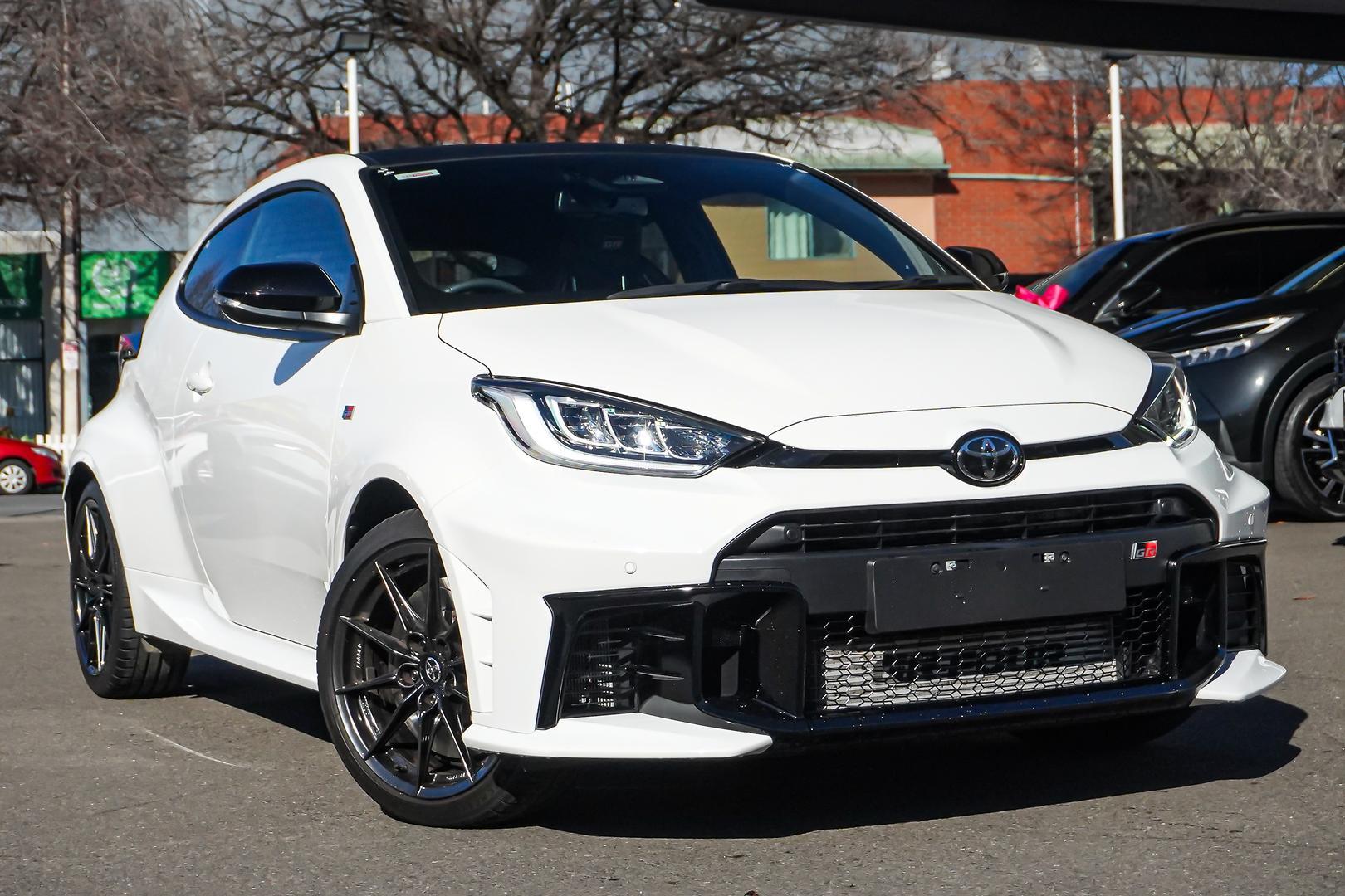 2025 Toyota Yaris GTS in White