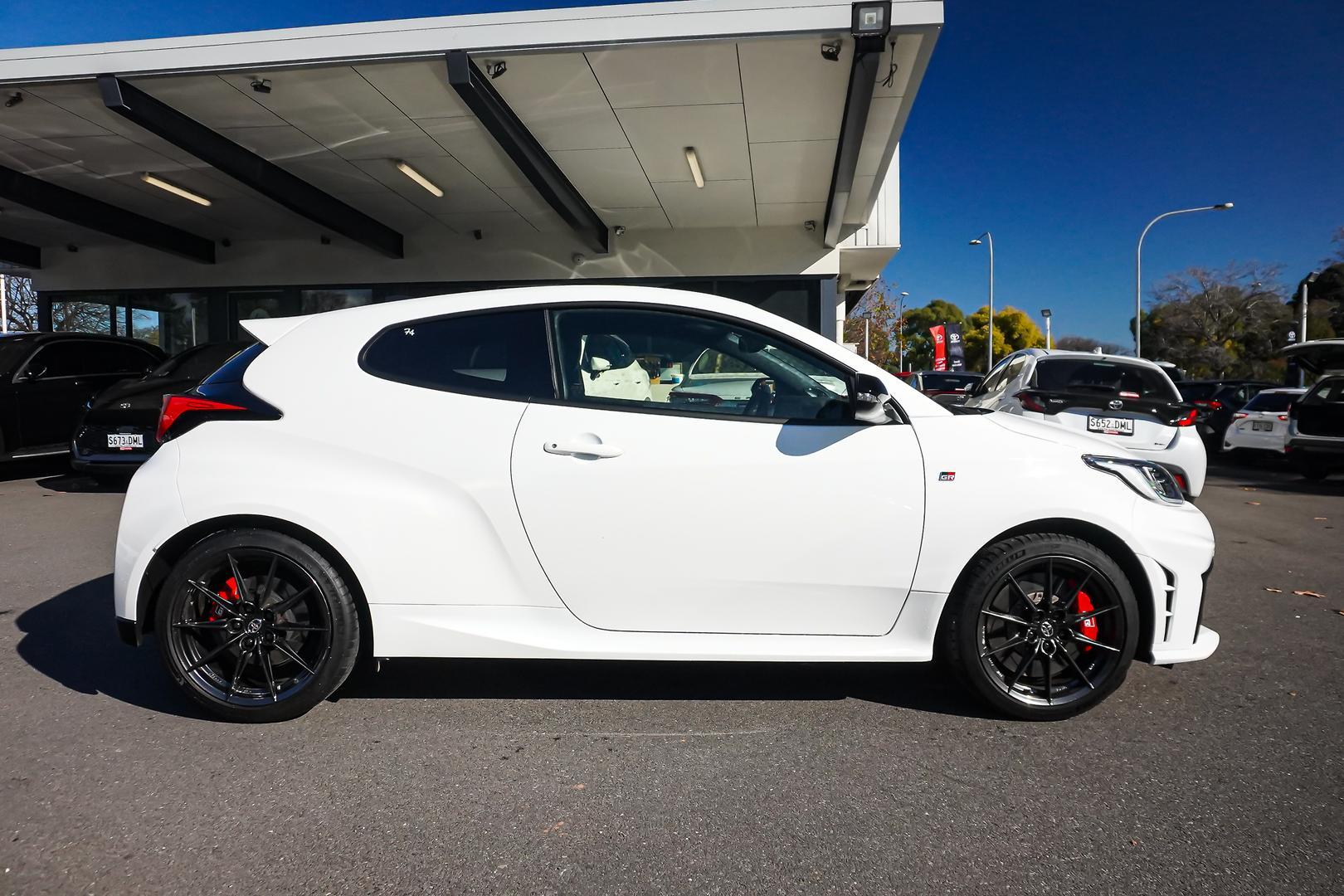 2025 Toyota Yaris GTS in White