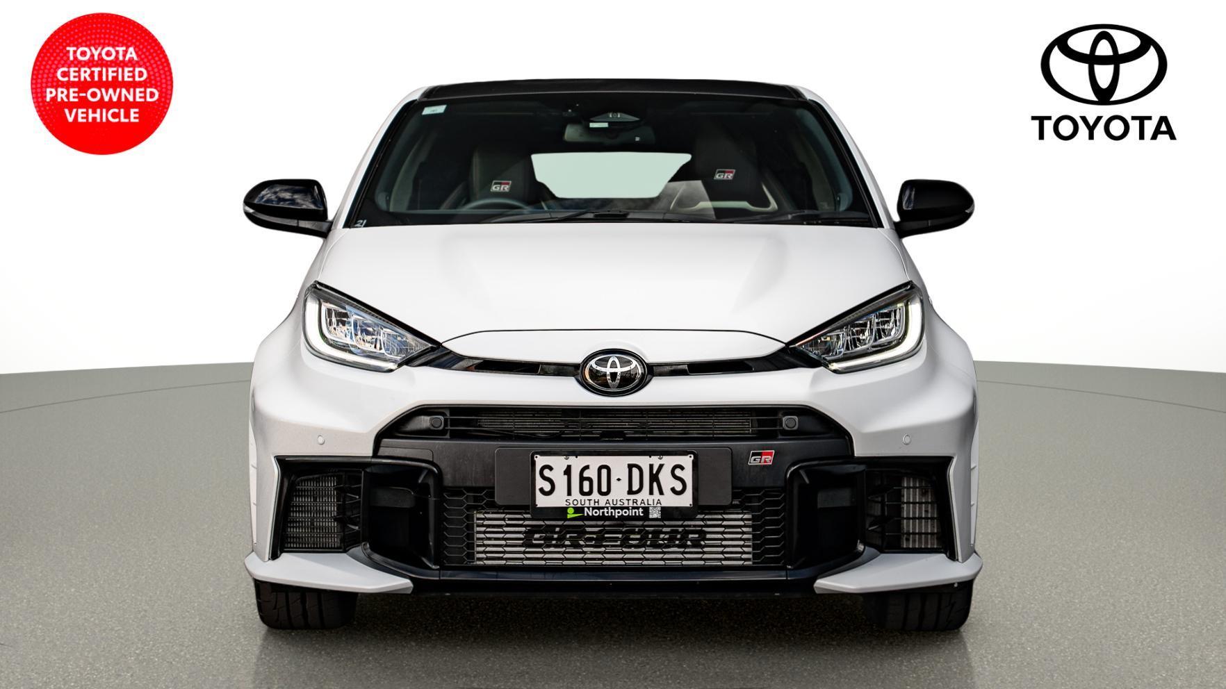 2025 Toyota Yaris GTS in White