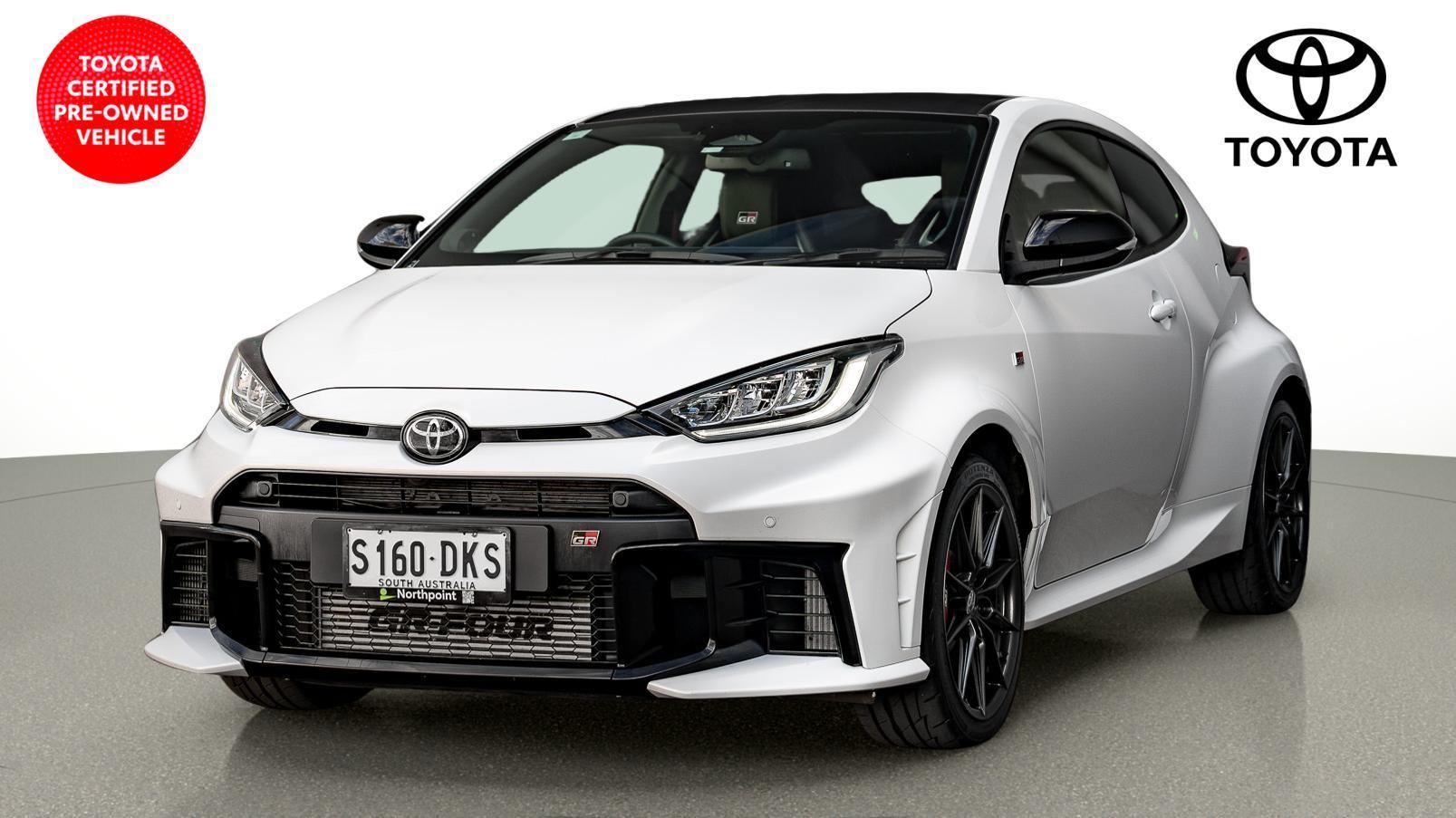2025 Toyota Yaris GTS in White