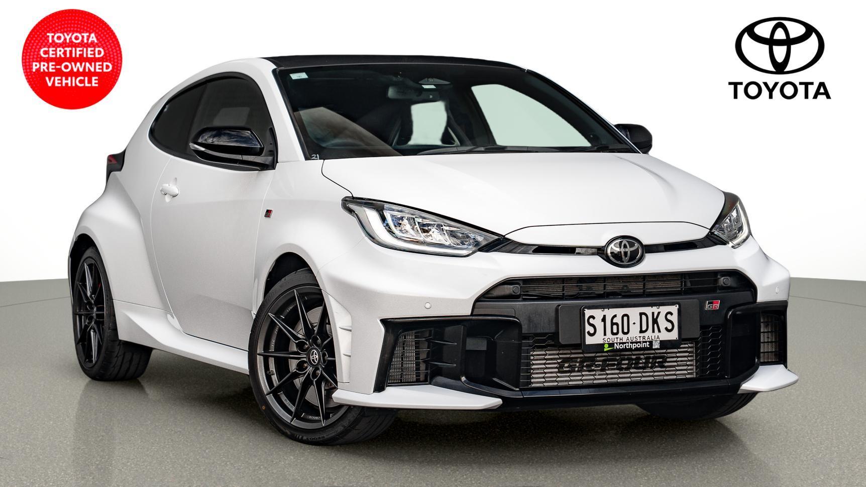 2025 Toyota Yaris GTS in White