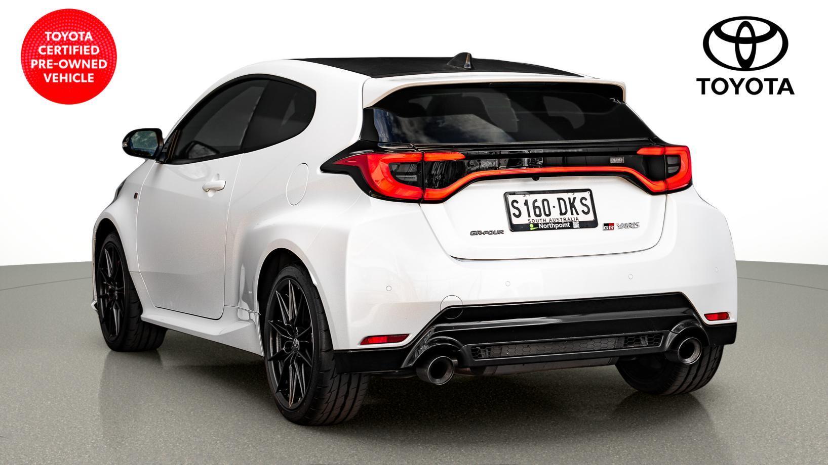 2025 Toyota Yaris GTS in White