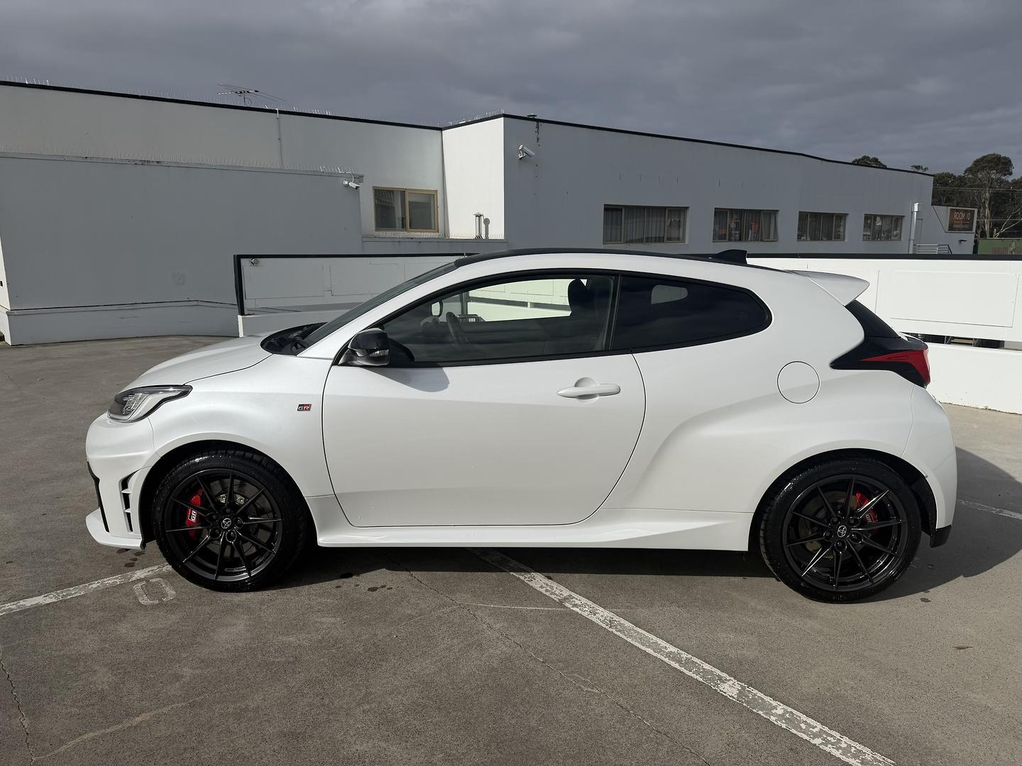 2025 Toyota Yaris GTS in White