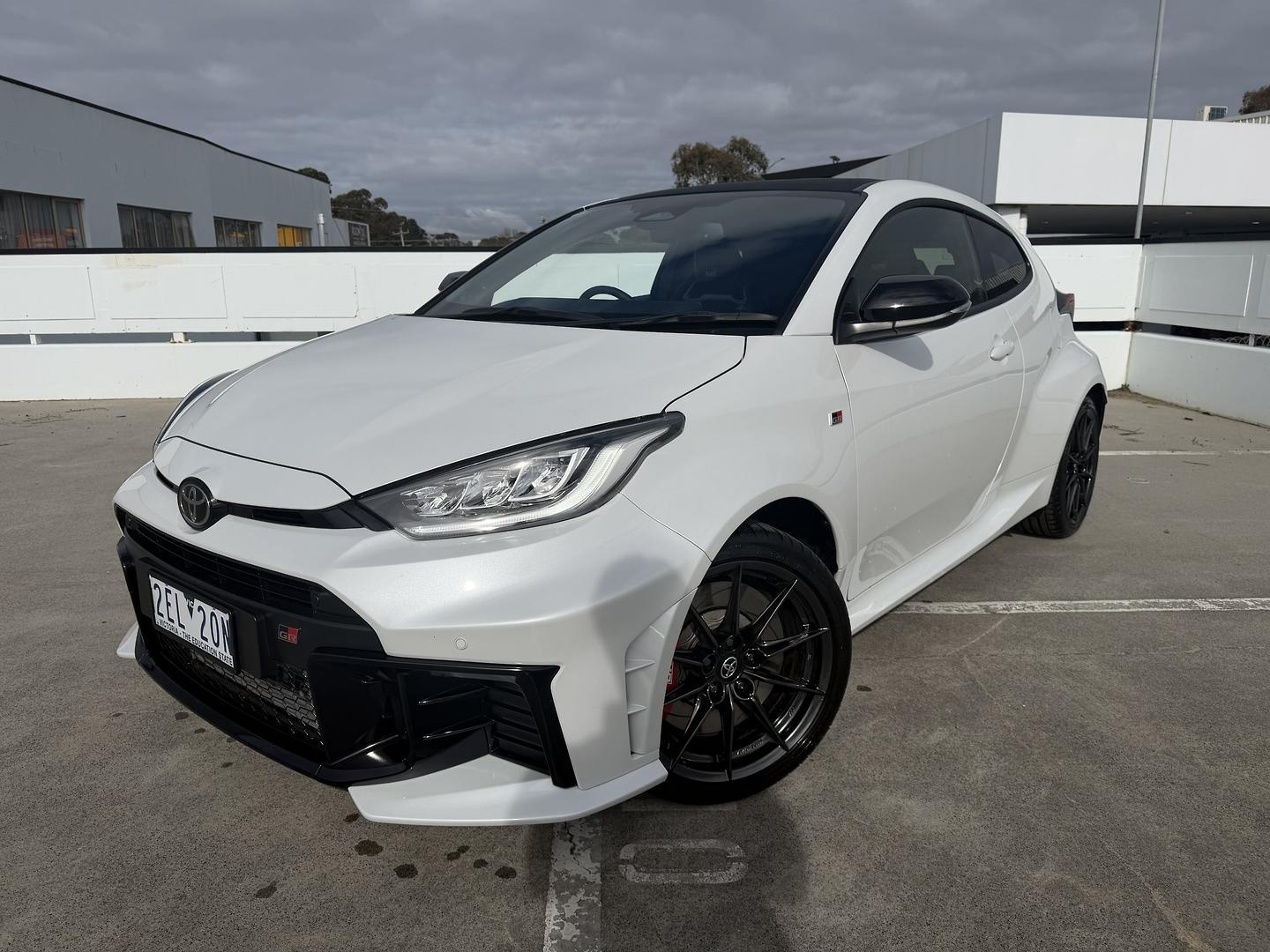 2025 Toyota Yaris GTS in White