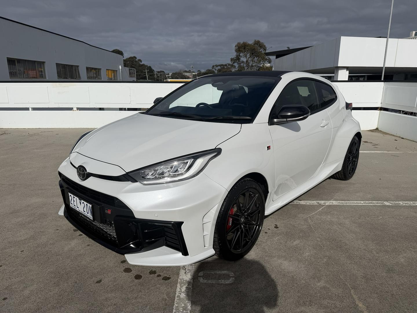 2025 Toyota Yaris GTS in White