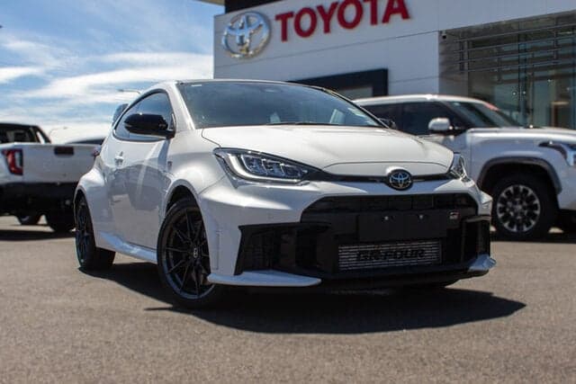 2025 Toyota Yaris GTS in White