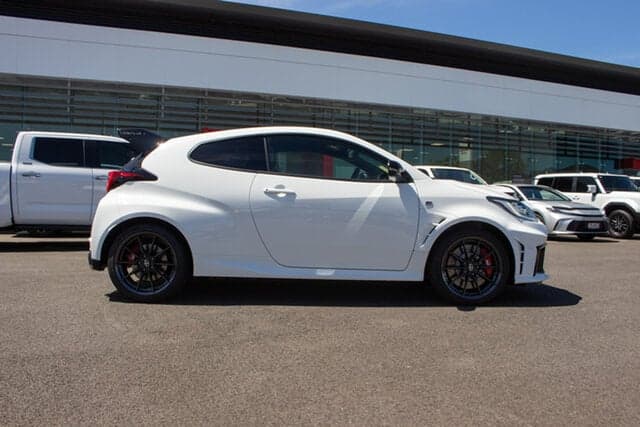 2025 Toyota Yaris GTS in White
