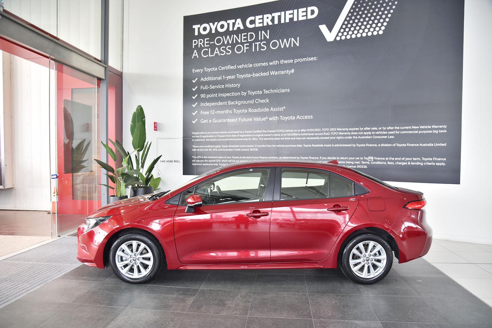 2024 Toyota Corolla Ascent Sport in Red