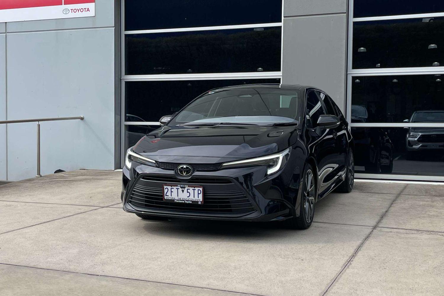2023 Toyota Corolla ZR in Black