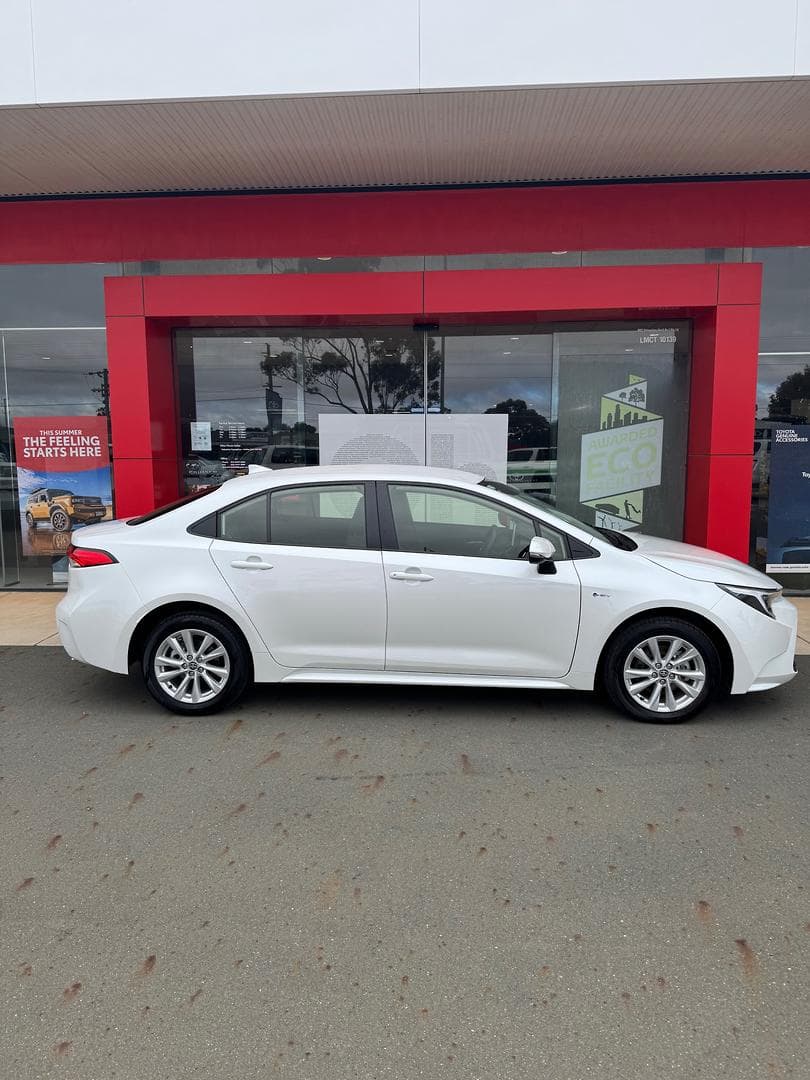 2025 Toyota Corolla Ascent Sport in White