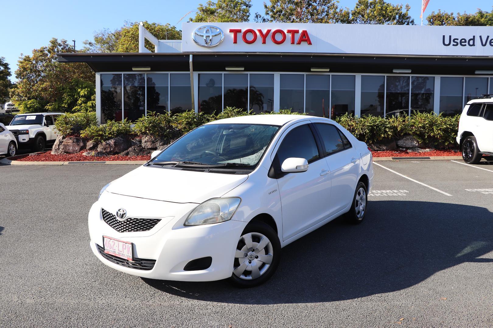 2009 Toyota Yaris YRS in White