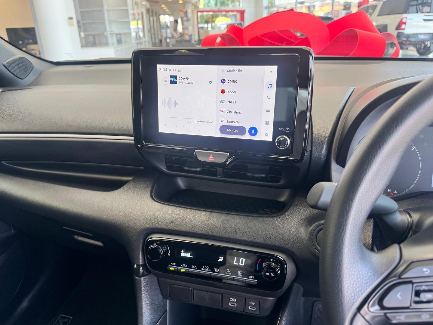 2024 Toyota Yaris Ascent Sport in Black